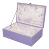Cosmos Nesting Boxes S/3 Lilac, by Sarreid, 1'4" length x 2' width x 8" height thumbnail 11