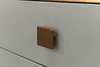Gillian Two Drawer Nightstand  Storm Gry, by Sarreid, 1'3" length x 1'6" width x 2'1" height thumbnail 11