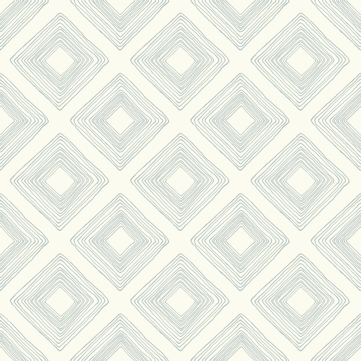 Diamond Sketch Eggshell Wallpaper, by York Wall, 33' length x 1'8.5" width x 0.02" depth
