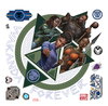 Wakanda Forever Giant Wall Decals, by York Wall, 1'4.8" length x 1'6.25" width x 0.02" depth thumbnail