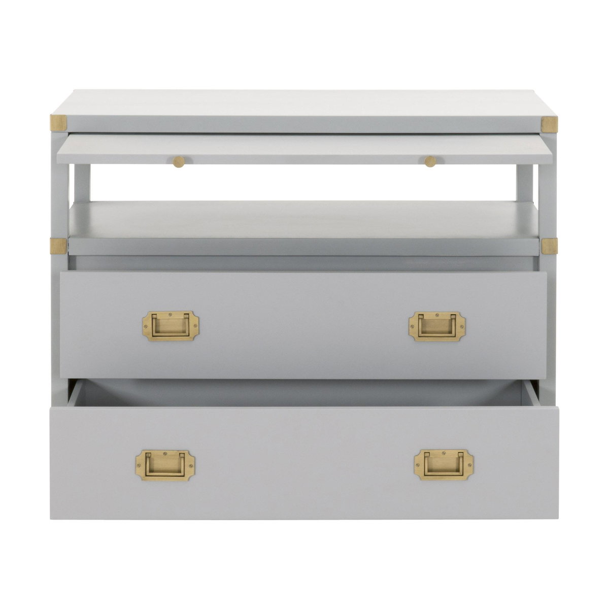 Bradley 2-Drawer Nightstand, by Essentials for Living, 35" width x 27" height x 17.75" depth View 2