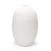 Karakum II Large White Textured Ceramic Vase thumbnail 0