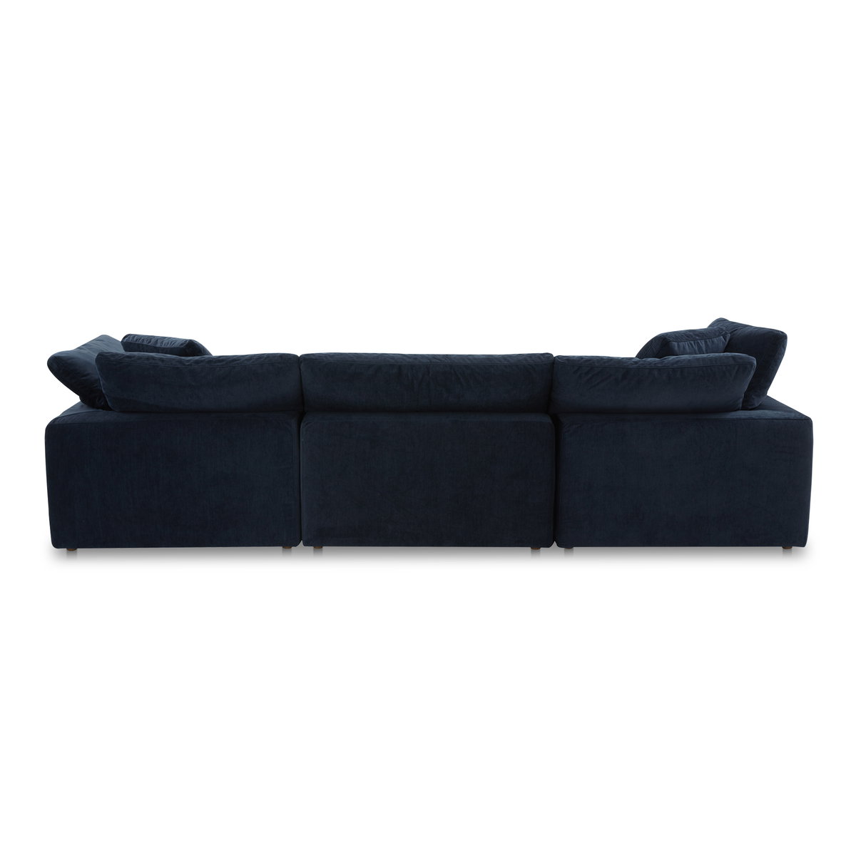 Clay Lounge Modular Sectional, Sectional Sofa by Moe's Home, 133.5" width x 32" height x 89" depth View 4