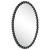 Serna Black Oval Mirror, by Uttermost, 20" width x 30" height x 1.75" depth thumbnail 5