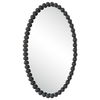 Serna Black Oval Mirror 4 Serna Black Oval Mirror thumbnail 4
