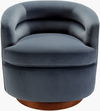 Leigh Swivel Chair, Accent Chair by Surya, 30" width x 29" height thumbnail