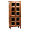 Nantucket Glass Cabinet, Cabinets & Sideboard by Dovetail, 36" width x 84" height x 18" depth thumbnail 1