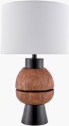 Niobe Accent Table Lamp, by Surya, 14" width x 25" height thumbnail