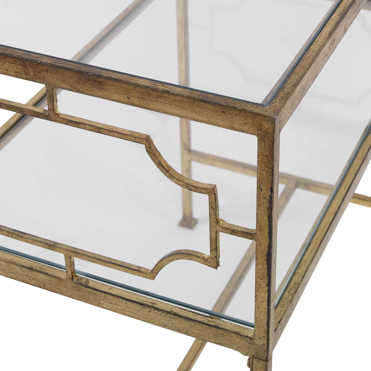 Genell Side Table, Side & End Table by Uttermost, 23.87" width x 25.75" height x 14" depth View 7