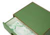 Gideon Shagreen Side Table  Watercress, by Sarreid, 1'6" length x 1'10" width x 2' height thumbnail 11
