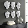SELF-PORTRAIT WALL DECOR, WHITE, S/6, Art by Uttermost, 9.62" width x 14" height x 5.12" depth thumbnail 4