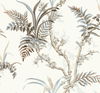 Enchanted Fern Beige & Grey Wallpaper, by York Wall, 27' length x 2'3" width x 0.02" depth thumbnail 1