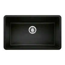 Online Designer Kitchen 442935 Precis SILGRANIT 32" L X 19" W Super Single Undermount Kitchen SInk