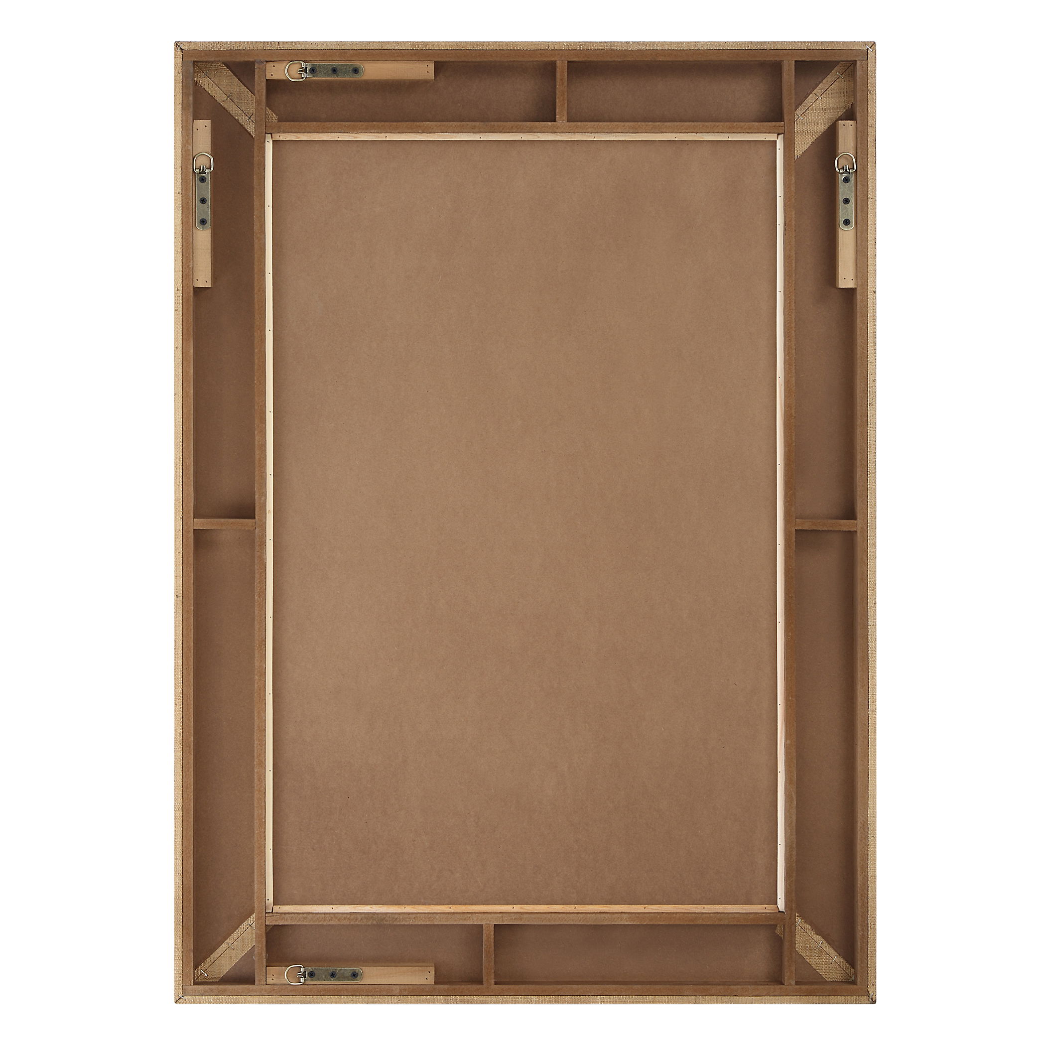 Bungalow Grass Cloth Mirror, by Uttermost, 32" width x 44.38" height x 1.5" depth View 8