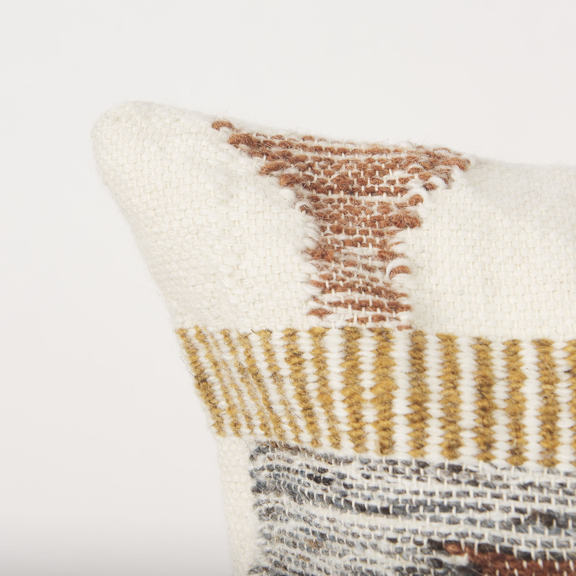 Kenzie Square Pillow Cover, Decorative Pillow by Mercana, 20" length x 1" width x 20" height View 6