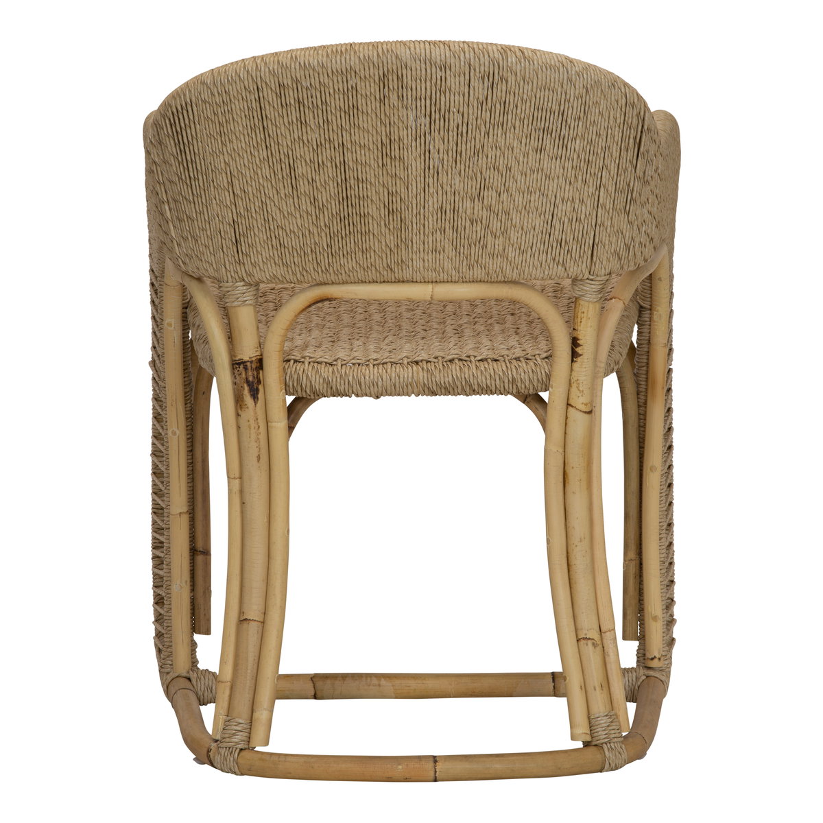 Glen Ellen Arm Chair in Natural, by Woven, 22.75" width x 30" height x 23.75" depth View 5