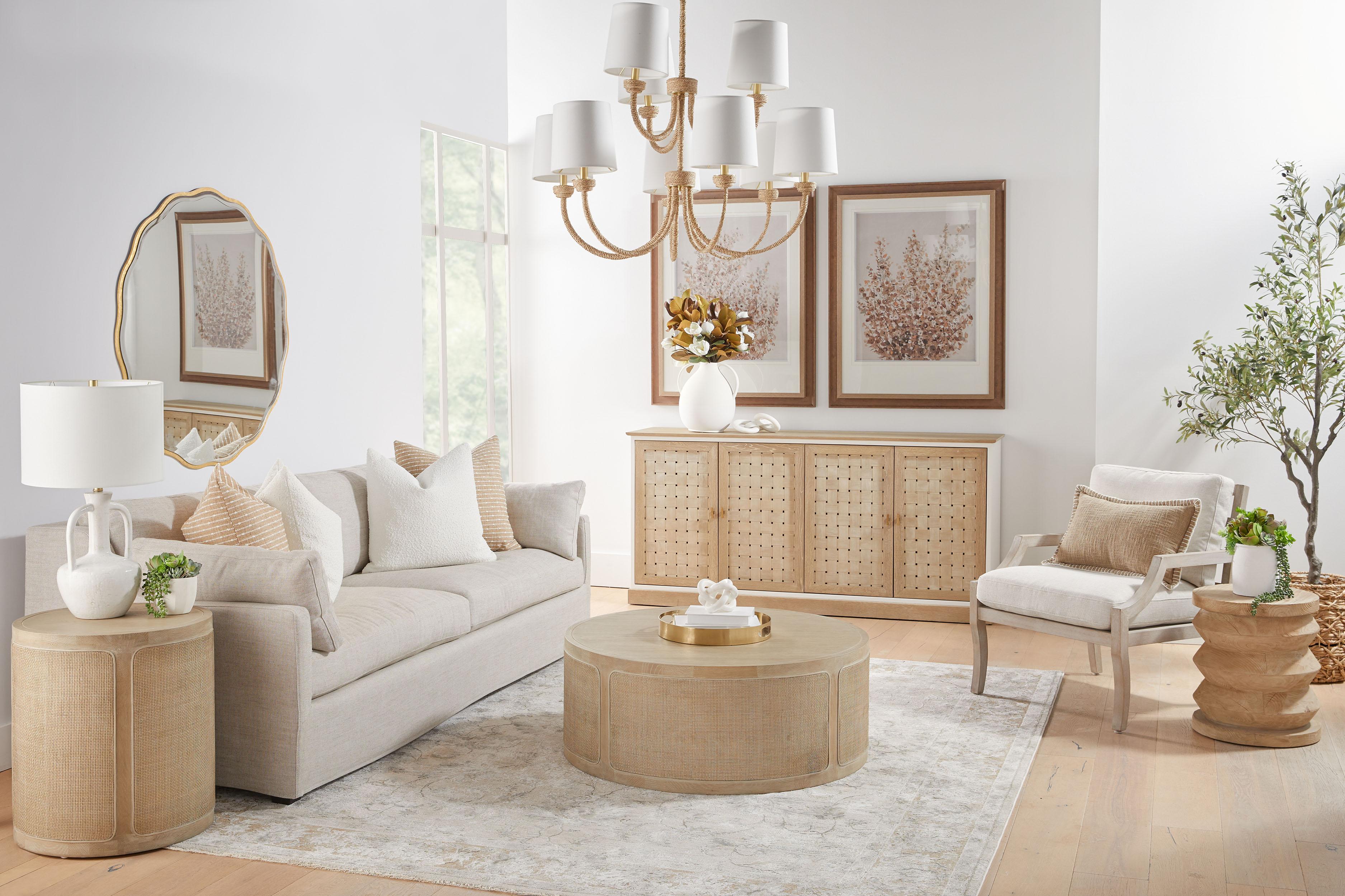 Cane End Table large image 