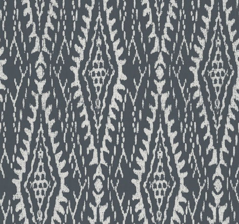 Rousseau Paperweave Charcoal Wallpaper
