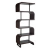Bia Chocolate Etagere, Shelving & Bookcase by Uttermost, 32" width x 80" height x 16" depth thumbnail 4