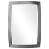 Haskill Brushed Nickel Mirror, by Uttermost, 24" width x 34.25" height x 1.25" depth thumbnail 1
