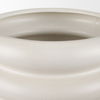 Twyla Tall Cream Glazed Floor Ceramic Vase, by Mercana, 16.5" length x 16.5" width x 14.25" height thumbnail 6