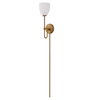 Trophy 1 Light Brass Sconce, by Uttermost, 5.75" width x 18.25" height x 5.75" diameter x 8" depth thumbnail 7