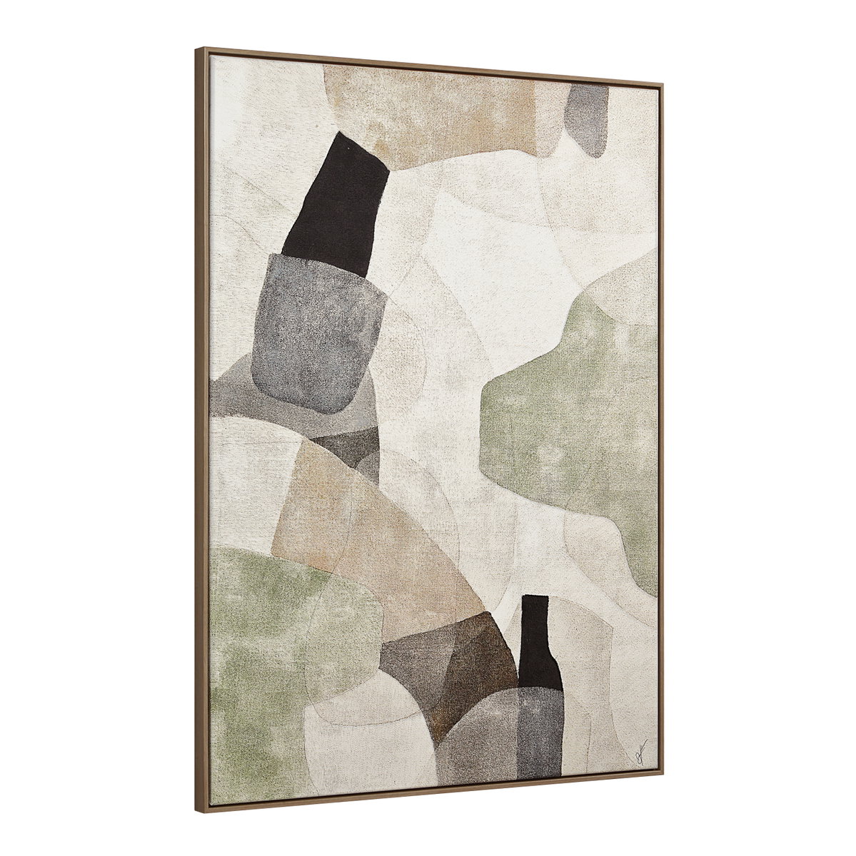 Nala, Painting by Renwil, 48" height x 1.38" depth View 2