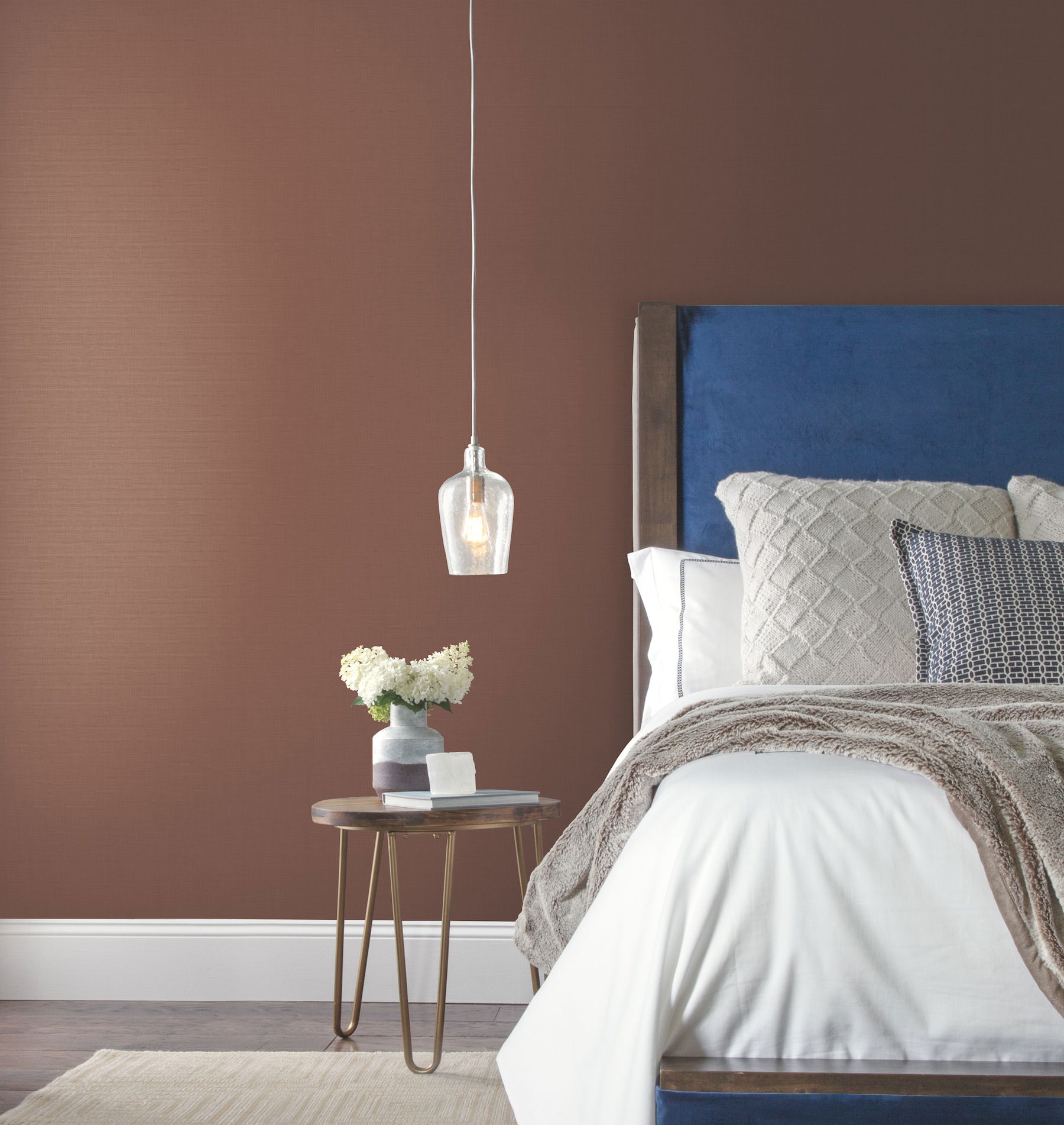 Hessian Weave Red Wallpaper Hessian Weave Red Wallpaper large image