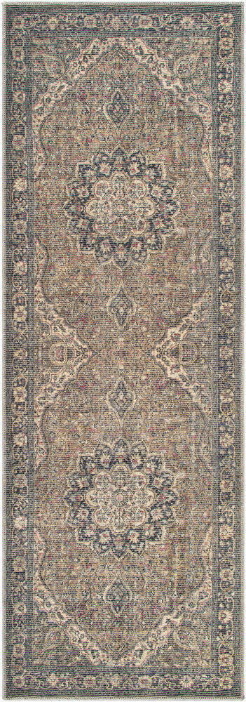 Colin Machine Woven Rug, by Surya, 7'2.61" length x 2'7.5" width