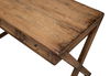 Kitchen Desk, Brown, by Sarreid, 51" length x 22" width x 32" height thumbnail 11