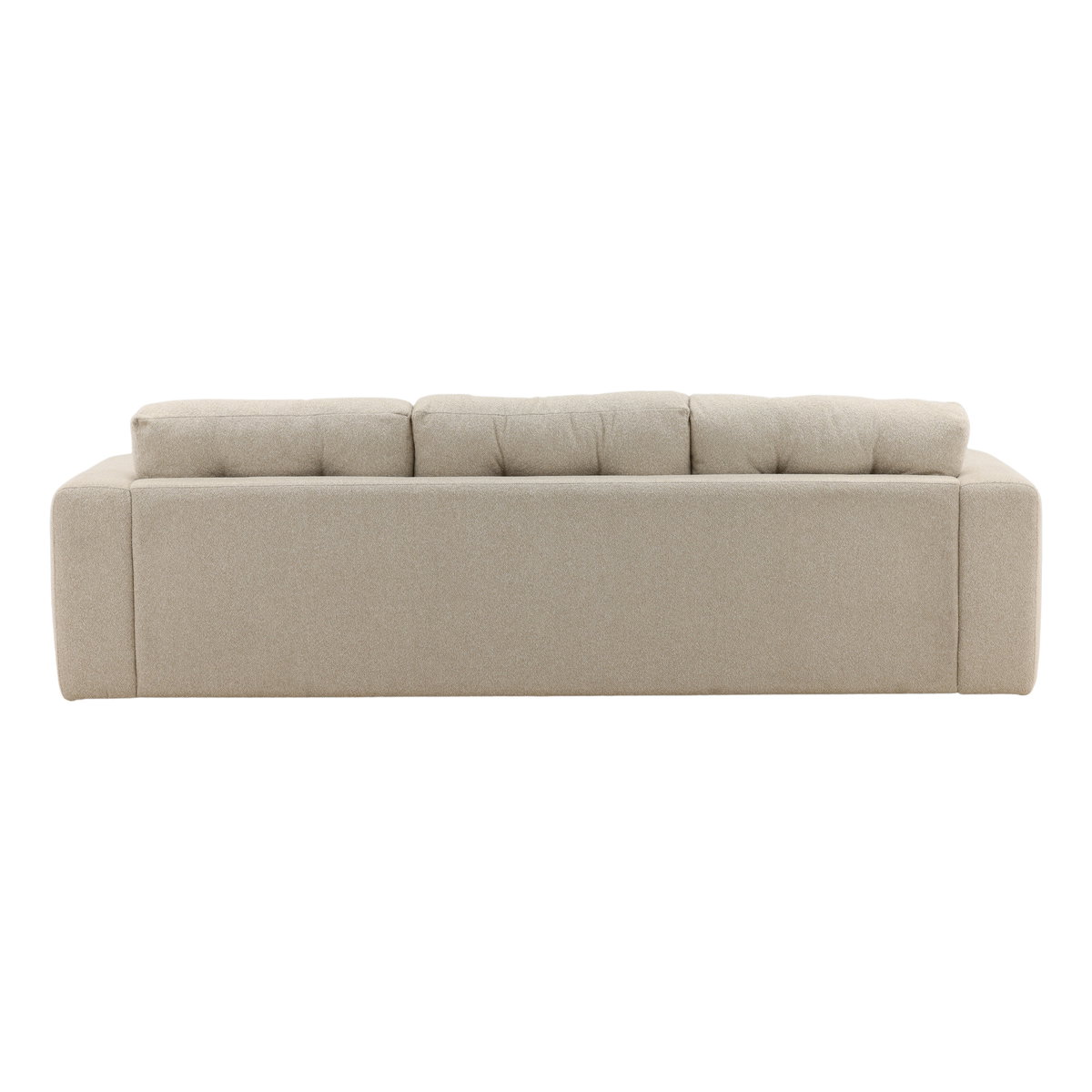 Winslet Sofa Oatmeal, Sofas & Sectional by Dovetail, 106" width x 31.5" height x 41.25" depth View 4