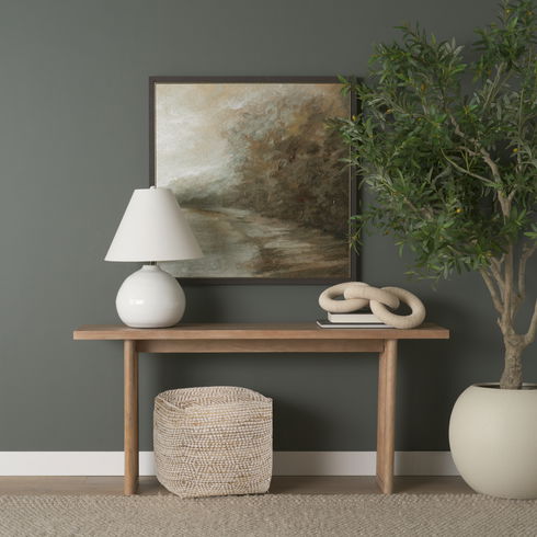 Ekani  Cream/Beige Cotton Pouf