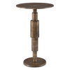 Descend Gold Accent Table, Side & End Table by Uttermost, 14" width x 22.5" height x 14" depth thumbnail 1