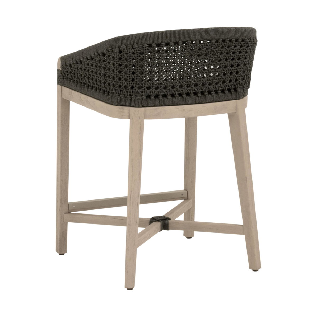 Montecito Outdoor Counter Stool, Dining Chair by Essentials for Living, 21" width x 32.25" height x 21" depth View 4