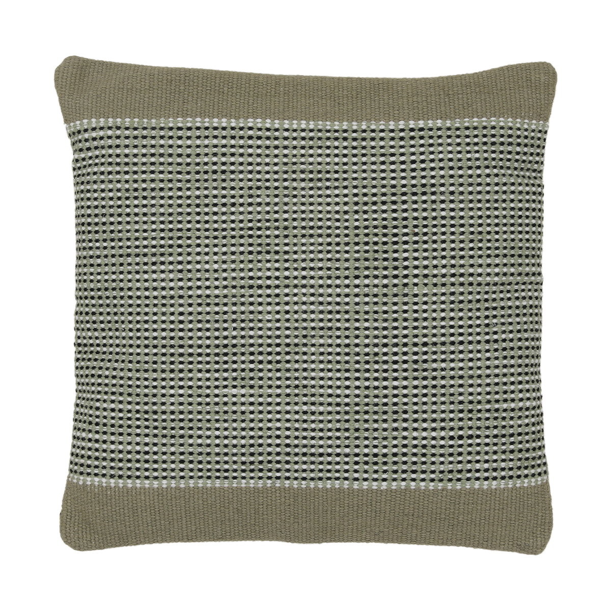 Mael Outdoor Pillow Olive, Decorative Pillow by Dovetail, 21" width x 21" height x 6" depth View 1
