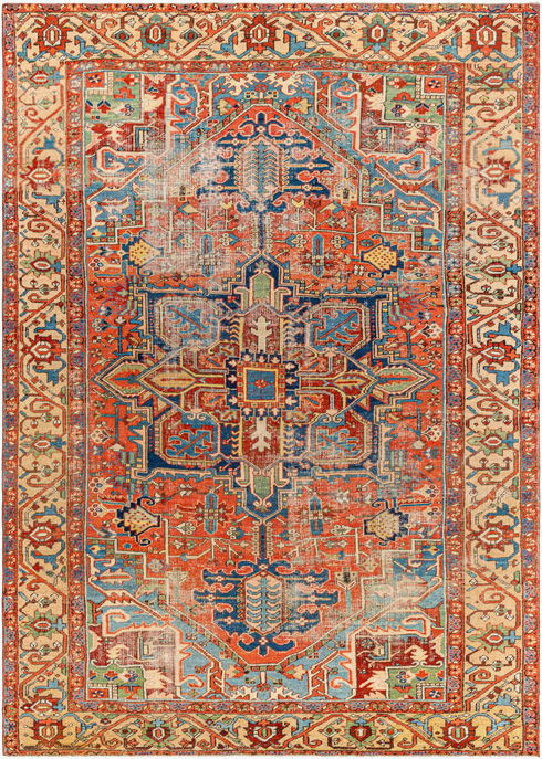 Antique One of a Kind Handmade Rug