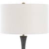 Helston Dark Charcoal Table Lamp, by Uttermost, 19" width x 34" height x 19" depth thumbnail 7