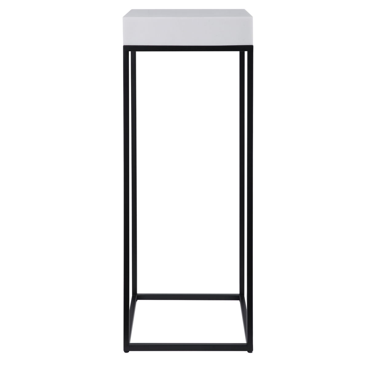 Gambia Marble Plant Stand, Planter by Uttermost, 14" width x 36" height x 14" depth View 5