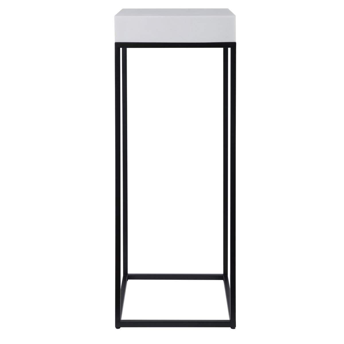 Gambia Marble Plant Stand, Planter by Uttermost, 14" width x 36" height x 14" depth View 5