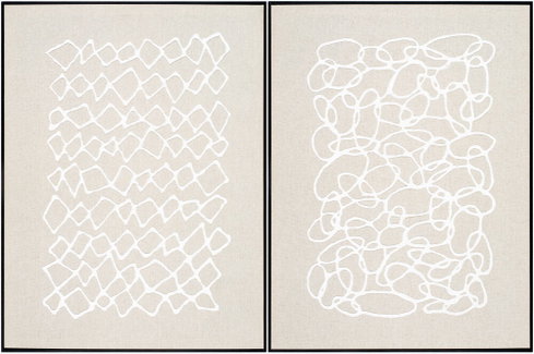 Lines Framed Art