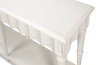 Chantal Console Table Antique White, by Sarreid, 1'6" length x 7'9" width x 3' height thumbnail 11