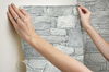 Chateau Stone Grey Peel & Stick Wallpaper thumbnail 6