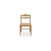 Tate Dining Chair Beige - Set Of Two, by Moe's Home, 19.1" width x 32.5" height x 22.1" depth thumbnail 4