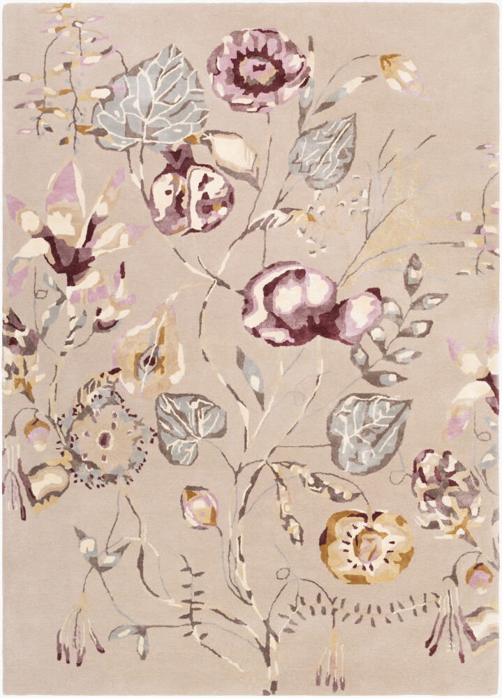 Harlequin Handmade Rug, by Surya, 1'6" length x 1'6" width