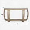 Adona Wood Console Table thumbnail 2