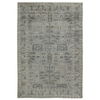 Ginerva Floral Hand Knotted Wool Gray Area Rug thumbnail 0