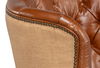 Welsh Leather & Jute Chair, Seating by Sarreid, 32" length x 33" width x 43" height thumbnail 5