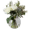 Belmonte Floral Bouquet & Vase, Decorative by Uttermost, 14" width x 13" height x 12" depth thumbnail 4