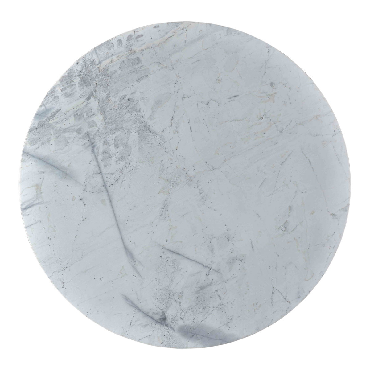 Jinxx Coffee Table White, by Moe's Home, 38" width x 15" height x 38" depth View 4