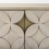Excelsior 36.0L x 18.0W x 32.5H Light Brown Wood Gold Iron Base Accent Cabinet, Cabinets & Chest by Mercana, 36.5" length x 18.5" width x 32.5" height thumbnail 10
